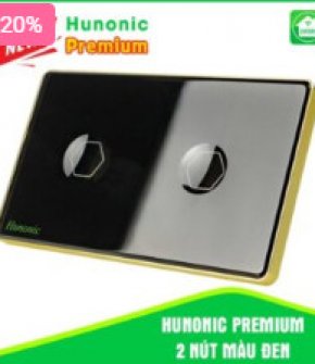Hunonic Premium 2 Nút Màu Đen